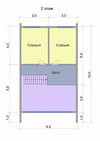 Барн-хаус 6 х 10